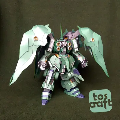 [Tos-Craft] NZ-666 Kshatriya-52纸模网 - 海量纸模型图纸下载