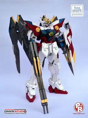 [Tos-Craft] Wing Zero Gundam-52纸模网 - 海量纸模型图纸下载