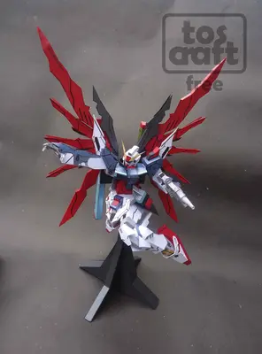 [Tos-Craft] ZGMF-X42S Destiny Gundam-52纸模网 - 海量纸模型图纸下载