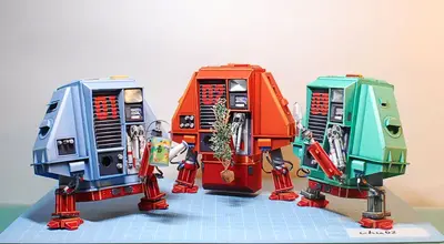 [UHU-02] Silent Running - Dewey, Huey, Louie-52纸模网 - 海量纸模型图纸下载