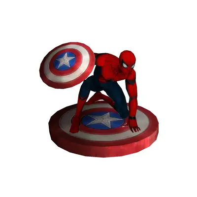 [Unfold Brazil] Captain America Civil War - Spider-Man-52纸模网 - 海量纸模型图纸下载