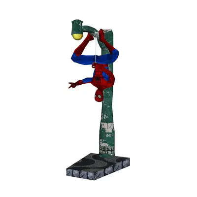 [Unfold Brazil] Diorama Spider-Man 1-52纸模网 - 海量纸模型图纸下载