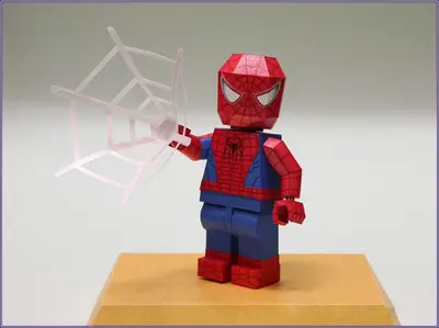 [Yobee] Lego Spider-Man-52纸模网 - 海量纸模型图纸下载
