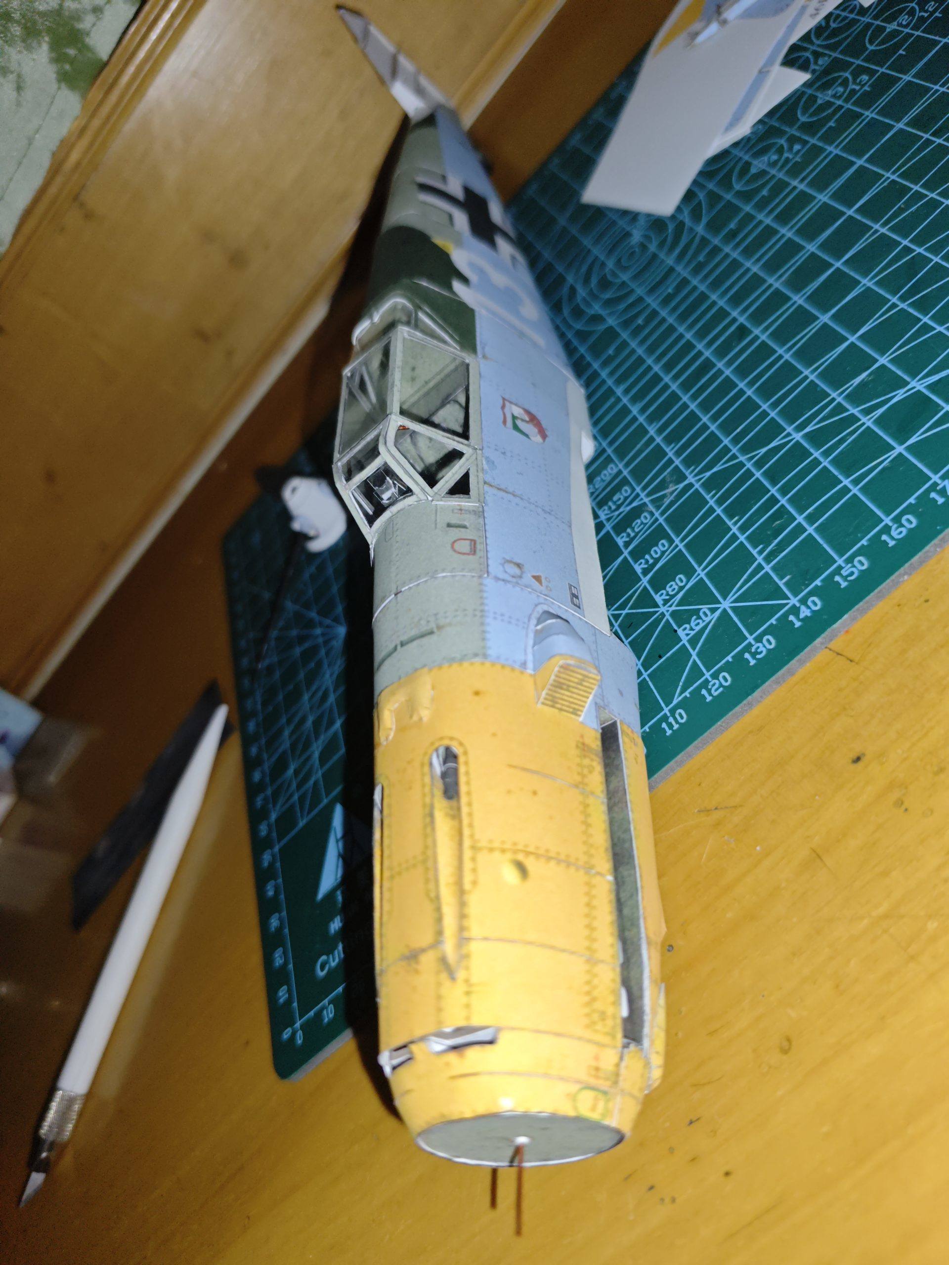 哈林斯基bf109E4配图 - 第8张 - 52纸模网