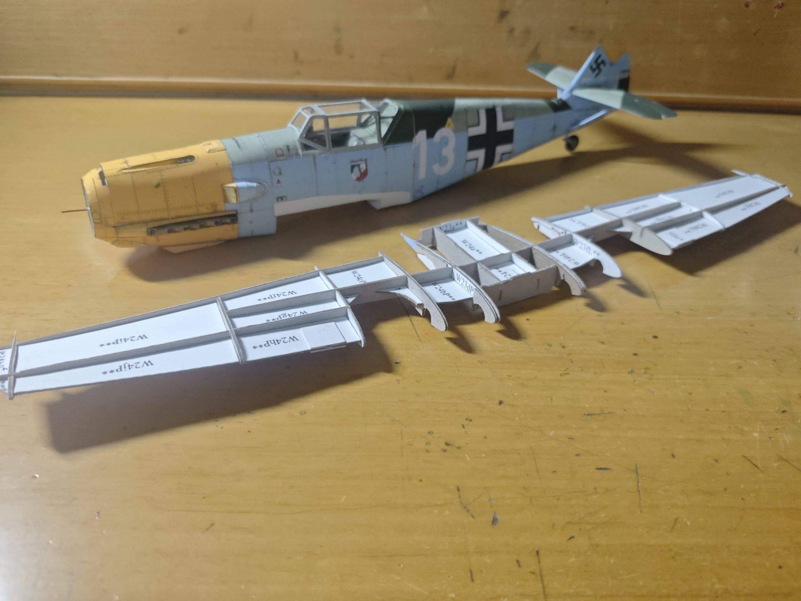 Halinski Bf109E4(2)配图 - 第1张 - 52纸模网