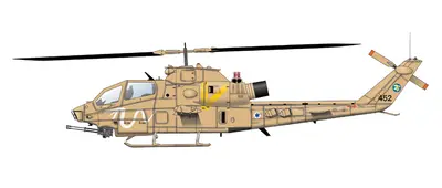 [Best Papermodels] AH-1F Cobra IAF-52纸模网 - 海量纸模型图纸下载