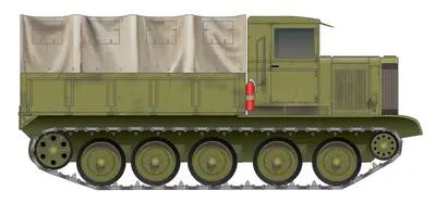[Best Papermodels] AT-45 Tractor-52纸模网 - 海量纸模型图纸下载