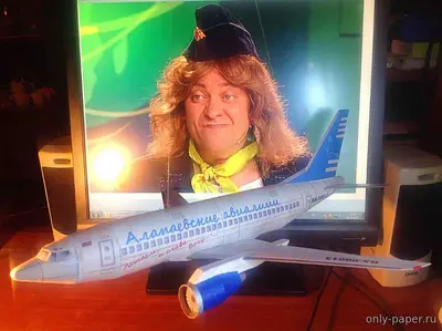 [Best Papermodels] Boeing 737-500 Alaska Airlines重涂版-52纸模网 - 海量纸模型图纸下载