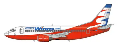 [Best Papermodels] Boeing 737-500-52纸模网 - 海量纸模型图纸下载