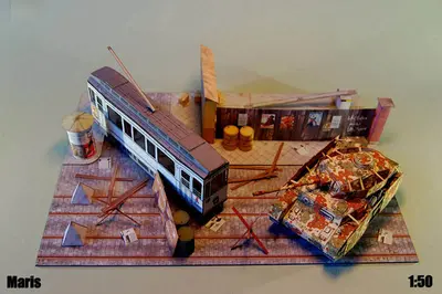 [Best Papermodels] Dont pass Germany 1945-52纸模网 - 海量纸模型图纸下载