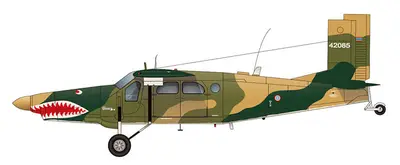 [Best Papermodels] Fairchild AU-23A Super Porter-52纸模网 - 海量纸模型图纸下载