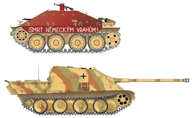 [Best Papermodels] Jagdpanther, Hetzer II-52纸模网 - 海量纸模型图纸下载