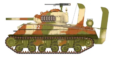[Best Papermodels] M4A3 Pacific Sherman-52纸模网 - 海量纸模型图纸下载