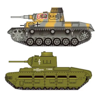 [Best Papermodels] Panzer Pz.III J, Matilda MK.II-52纸模网 - 海量纸模型图纸下载