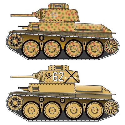 [Best Papermodels] PzKfw (38)t Ausf G-52纸模网 - 海量纸模型图纸下载