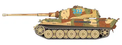 [Best Papermodels] PzKfw.VI Kingtiger-52纸模网 - 海量纸模型图纸下载