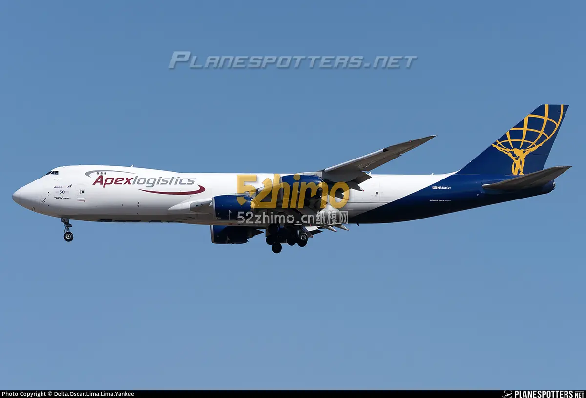 [Canon] Boeing 747-87UF Atlas Air N863GT重涂版-52纸模网 - 海量纸模型图纸下载
