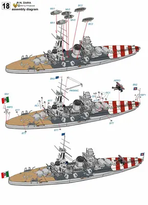 [Fabrizio Prudenziati] RN Zara-52纸模网 - 海量纸模型图纸下载