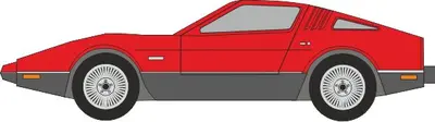[PreDes] Bricklin SV-1-52纸模网 - 海量纸模型图纸下载