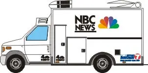 [PreDes] Broadcast Van - NBC-52纸模网 - 海量纸模型图纸下载
