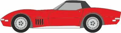 [PreDes] Corvette C3 1972-52纸模网 - 海量纸模型图纸下载