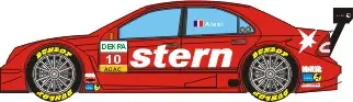 [PreDes] DTM 2006 - Mercedes C-Klasse - J.Alesi (AMG)-52纸模网 - 海量纸模型图纸下载