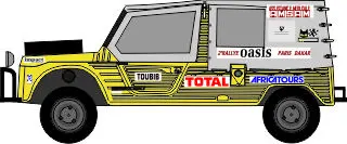 [PreDes] Dakar 1980 - Citroen Mehari Doctor-52纸模网 - 海量纸模型图纸下载