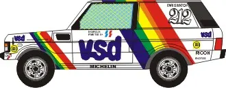 [PreDes] Dakar 1981 - Range Rover V8-52纸模网 - 海量纸模型图纸下载
