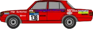 [PreDes] Dakar 1982 - Mercedes Benz 280E-52纸模网 - 海量纸模型图纸下载