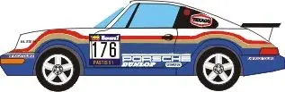[PreDes] Dakar 1984 - Porsche 911-52纸模网 - 海量纸模型图纸下载