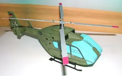 [PreDes] Eurocopter EC 135-52纸模网 - 海量纸模型图纸下载