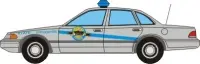 [PreDes] Ford Crown Kentucky Police-52纸模网 - 海量纸模型图纸下载