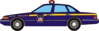 [PreDes] Ford Crown New York Police-52纸模网 - 海量纸模型图纸下载
