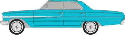 [PreDes] Ford Galaxie 500-52纸模网 - 海量纸模型图纸下载