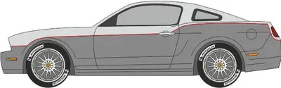 [PreDes] Ford Mustang-52纸模网 - 海量纸模型图纸下载
