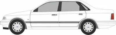[PreDes] Ford Scorpio 1986-52纸模网 - 海量纸模型图纸下载