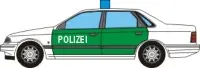 [PreDes] Ford Scorpio Bremen Police-52纸模网 - 海量纸模型图纸下载