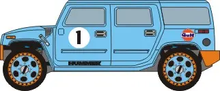 [PreDes] Hummer 2-52纸模网 - 海量纸模型图纸下载