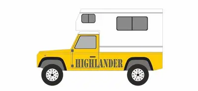 [PreDes] Land Rover Defender Camper-52纸模网 - 海量纸模型图纸下载