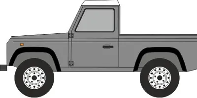 [PreDes] Land Rover Defender Pickup-52纸模网 - 海量纸模型图纸下载