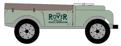[PreDes] Land Rover Serie 1-52纸模网 - 海量纸模型图纸下载