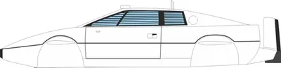 [PreDes] Lotus Espirit S1 Sub - James Bond-52纸模网 - 海量纸模型图纸下载
