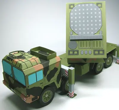 [PreDes] MAN 15t Radar RS-52纸模网 - 海量纸模型图纸下载