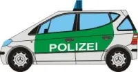 [PreDes] Mercedes A-Class Bremen Police-52纸模网 - 海量纸模型图纸下载