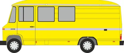 [PreDes] Mercedes Benz 207-52纸模网 - 海量纸模型图纸下载