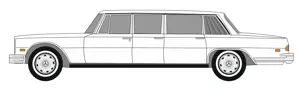 [PreDes] Mercedes Benz 600 LWB-52纸模网 - 海量纸模型图纸下载