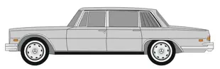 [PreDes] Mercedes Benz 600 SWB-52纸模网 - 海量纸模型图纸下载