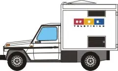 [PreDes] Mercedes Benz Broadcast Truck - RTL-52纸模网 - 海量纸模型图纸下载