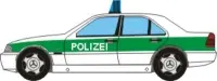 [PreDes] Mercedes Benz C-Class Bremen Police-52纸模网 - 海量纸模型图纸下载