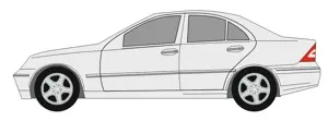 [PreDes] Mercedes Benz C-Class-52纸模网 - 海量纸模型图纸下载